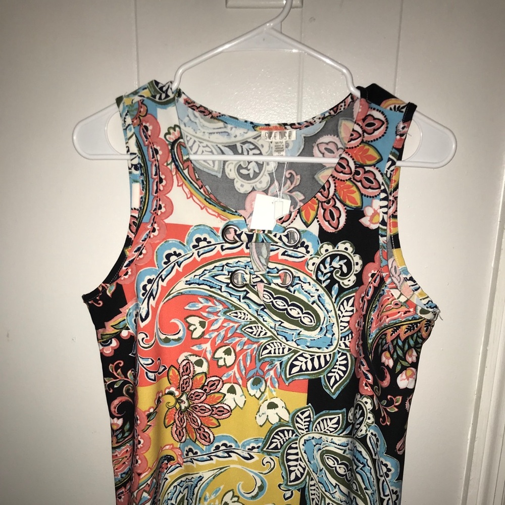 SPENSE MultiColored Tank Top